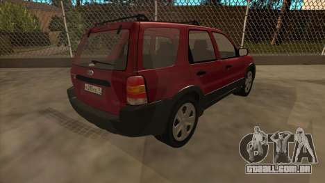 2001 Ford Escape XLT para GTA San Andreas