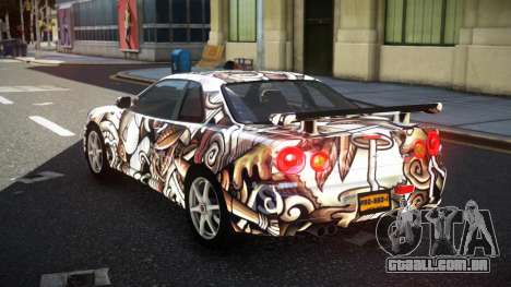 Nissan Skyline R34 GT-R NF-E S12 para GTA 4