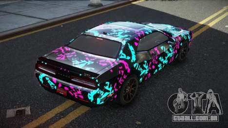 Dodge Challenger SRT GVB S13 para GTA 4