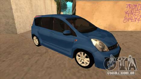 2006 Nissan Note MK1 para GTA San Andreas