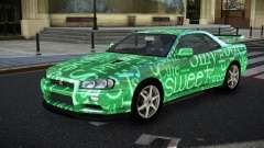 Nissan Skyline R34 GT-R NF-E S1 para GTA 4