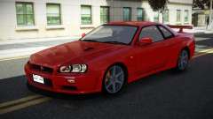 Nissan Skyline R34 GTR UL para GTA 4