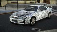 Nissan Skyline R34 GT-R NF-E S7 para GTA 4