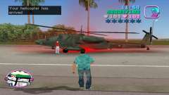 Entrega de helicóptero Hunter para GTA Vice City