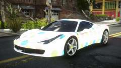 Ferrari 458 KR-I S9 para GTA 4