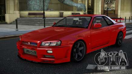 Nissan Skyline R34 TJ para GTA 4