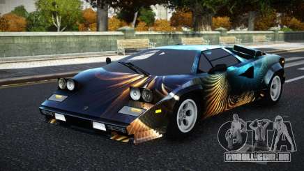 Lamborghini Countach 85th S13 para GTA 4