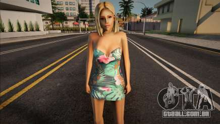 Flowers Girl Dress para GTA San Andreas