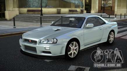 Nissan Skyline R34 GT-R NF-E para GTA 4