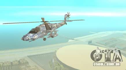 Caçador Sky Camo para GTA San Andreas