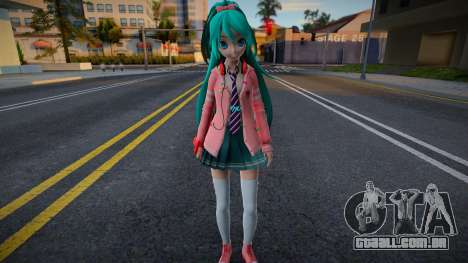 PDFT Hatsune Miku Ribbon para GTA San Andreas