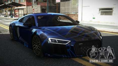 Audi R8 GB-D S6 para GTA 4