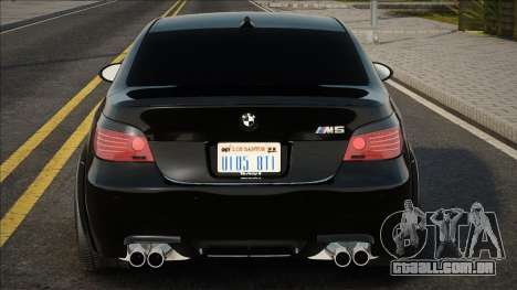 BMW E60 M5 Edza para GTA San Andreas