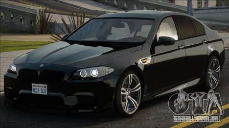 BMW M5 F10 Blak para GTA San Andreas