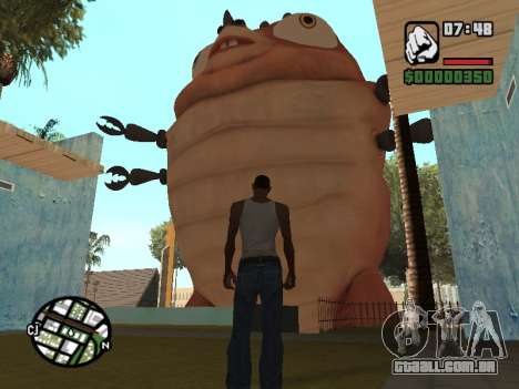 Monstros Insectaurus vs Alienígenas para GTA San Andreas