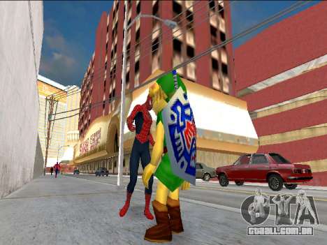 Link jovem MM N64 para GTA San Andreas