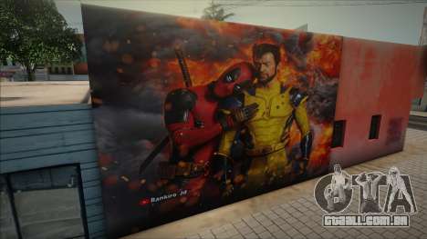 Deadpool 3 Mural para GTA San Andreas