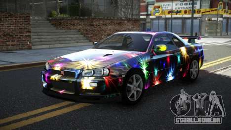 Nissan Skyline R34 GT-R XD-L S2 para GTA 4