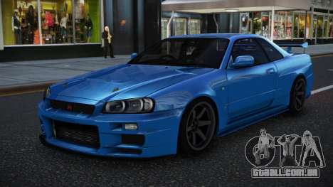 Nissan Skyline R34 BES para GTA 4