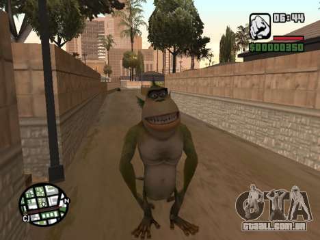 Monstros Missing Link vs Aliens para GTA San Andreas