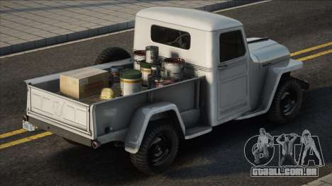 Willys Overland Jeep Pickup 1948 para GTA San Andreas