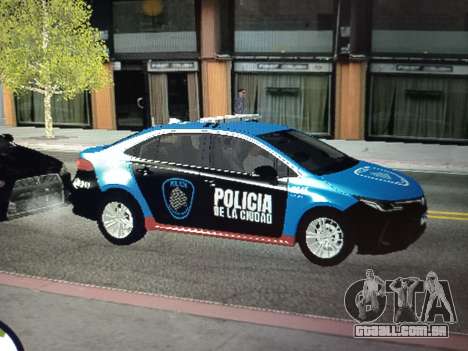 Toyota Corolla Polícia Caba para GTA San Andreas