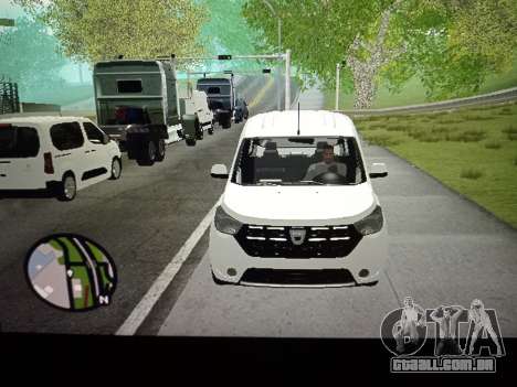 Dacia Dokker com Windows para GTA San Andreas