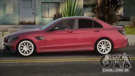 Mercedes-Benz C63 Edza para GTA San Andreas