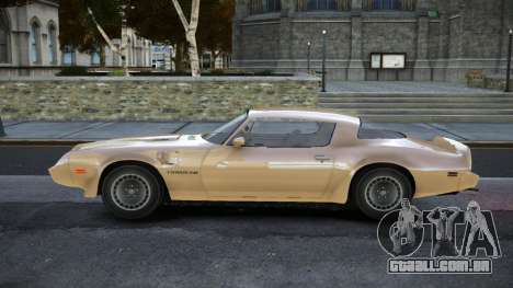 Pontiac Trans Am BL para GTA 4