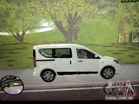 Dacia Dokker com Windows para GTA San Andreas