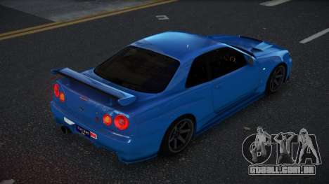 Nissan Skyline R34 BES para GTA 4