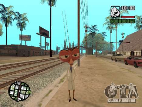 Dr. Monstros Baratas vs Alienígenas para GTA San Andreas