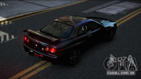 Nissan Skyline R34 CB para GTA 4