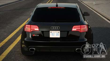 Audi A6 (C6) Blek para GTA San Andreas