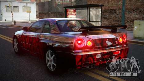 Nissan Skyline R34 GT-R XD-L S12 para GTA 4