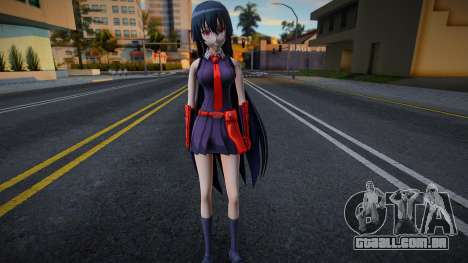 Akame Akame Ga Kill para GTA San Andreas