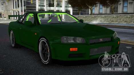 Nissan Skyline R34 IGD para GTA 4