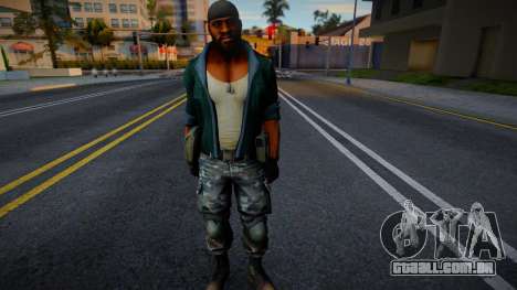 Commando CON EXPRESIONES FACIALES EN BOCA de Pri para GTA San Andreas