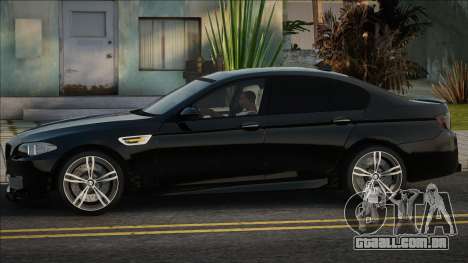 BMW M5 F10 Blak para GTA San Andreas