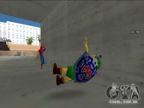 Link jovem MM N64 para GTA San Andreas