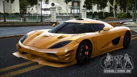 Koenigsegg Agera One RBF para GTA 4