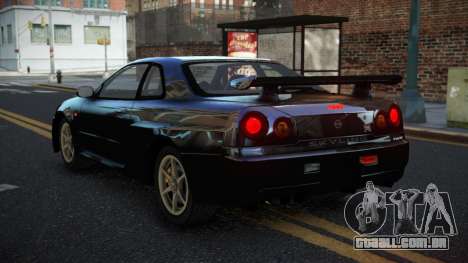 Nissan Skyline R34 KVN para GTA 4