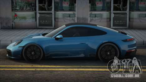 Porsche 911 (992) Blue para GTA San Andreas