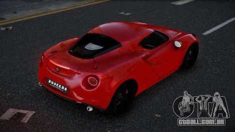 Alfa Romeo 4C WDF para GTA 4