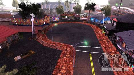 Nova textura da Grove Street para GTA San Andreas