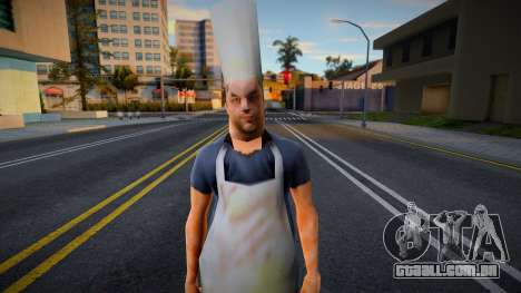 Italian Chef Skin para GTA San Andreas