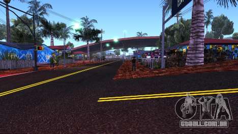 Nova textura da Grove Street para GTA San Andreas