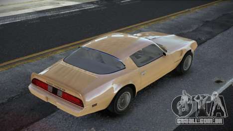 Pontiac Trans Am BL para GTA 4