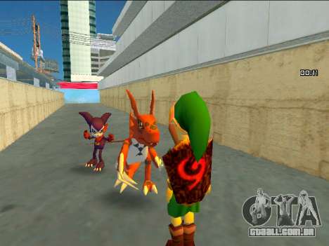 Link Jovem OOTN64 para GTA San Andreas