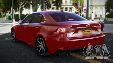 Lexus IS350 HTY para GTA 4